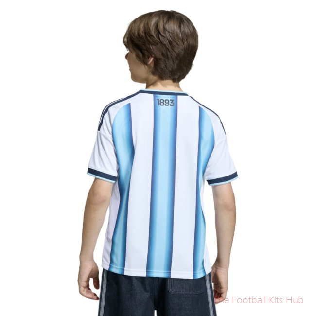 Vibrant Argentina Kids Home Shirt 2026/27 Sports Selection-Unisoccer Shop